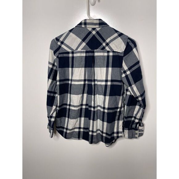 J. Crew Boy Fit Plaid Button down - Picture 7 of 8